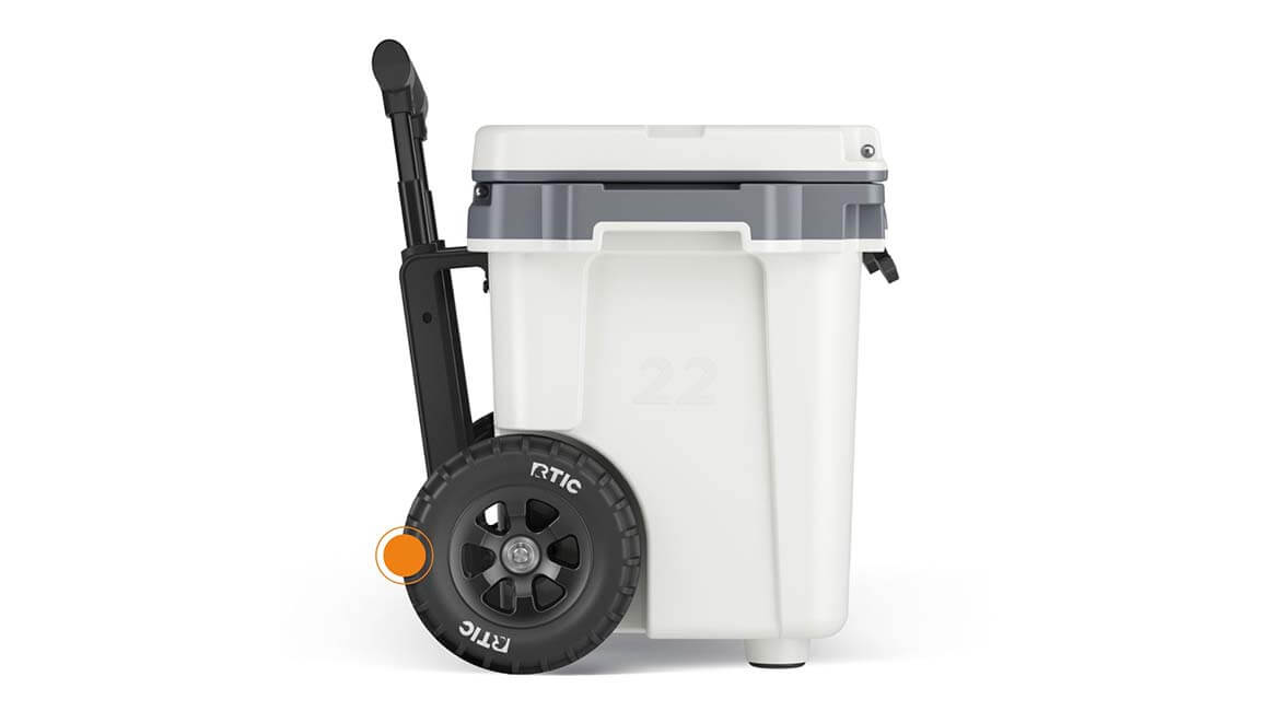22 QT Ultra-Light Wheeled Cooler